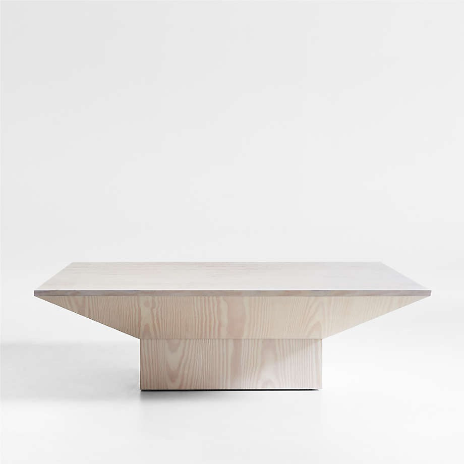 Icon Square Pine Wood Coffee Table