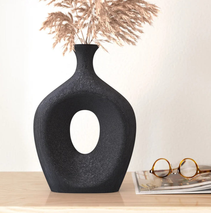 Ceramic Oval Vase