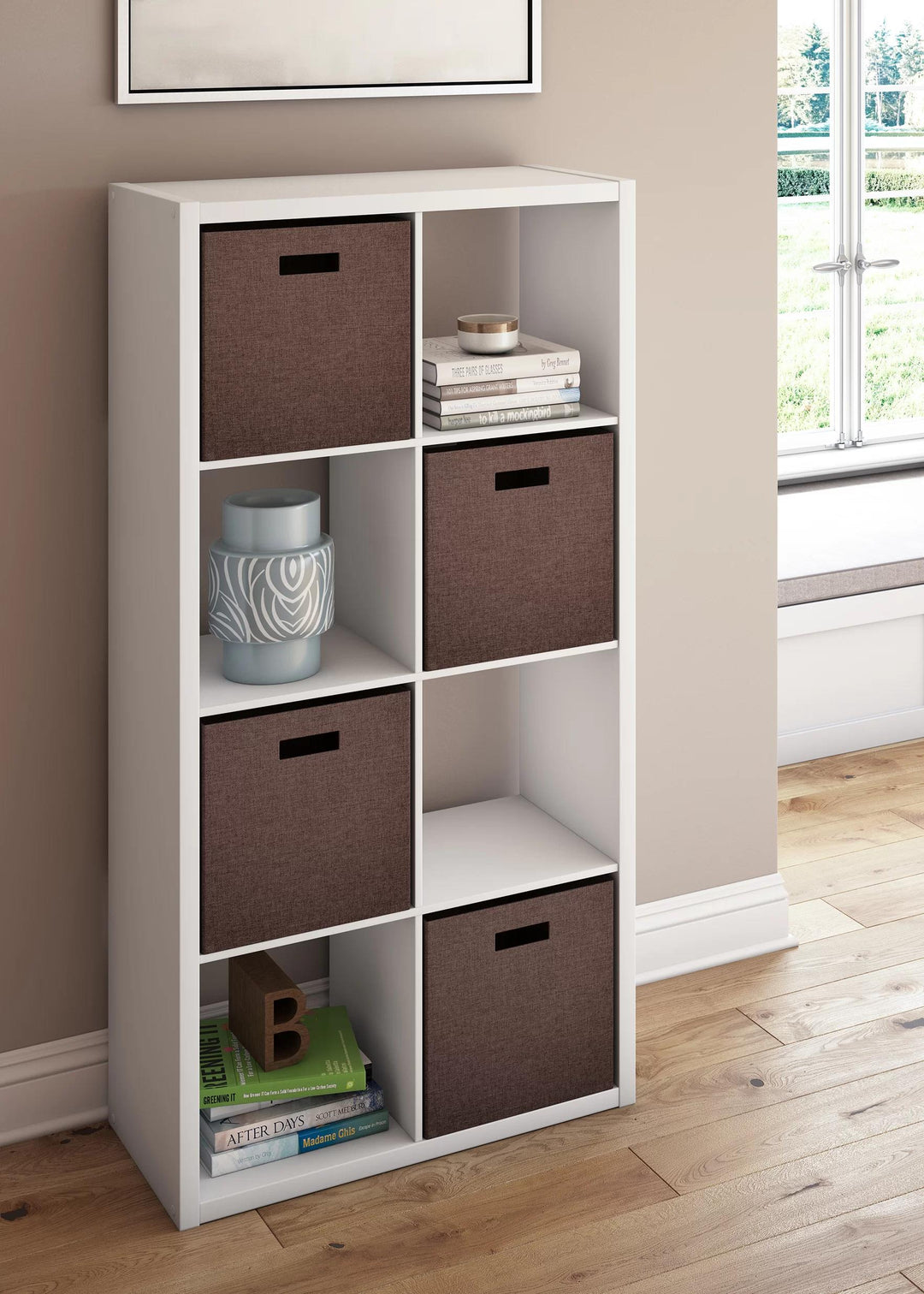 29.87"x57.95"Cube Bookcase