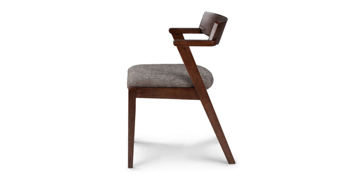 ZOLA VOLCANIC GRAY DINING CHAIR