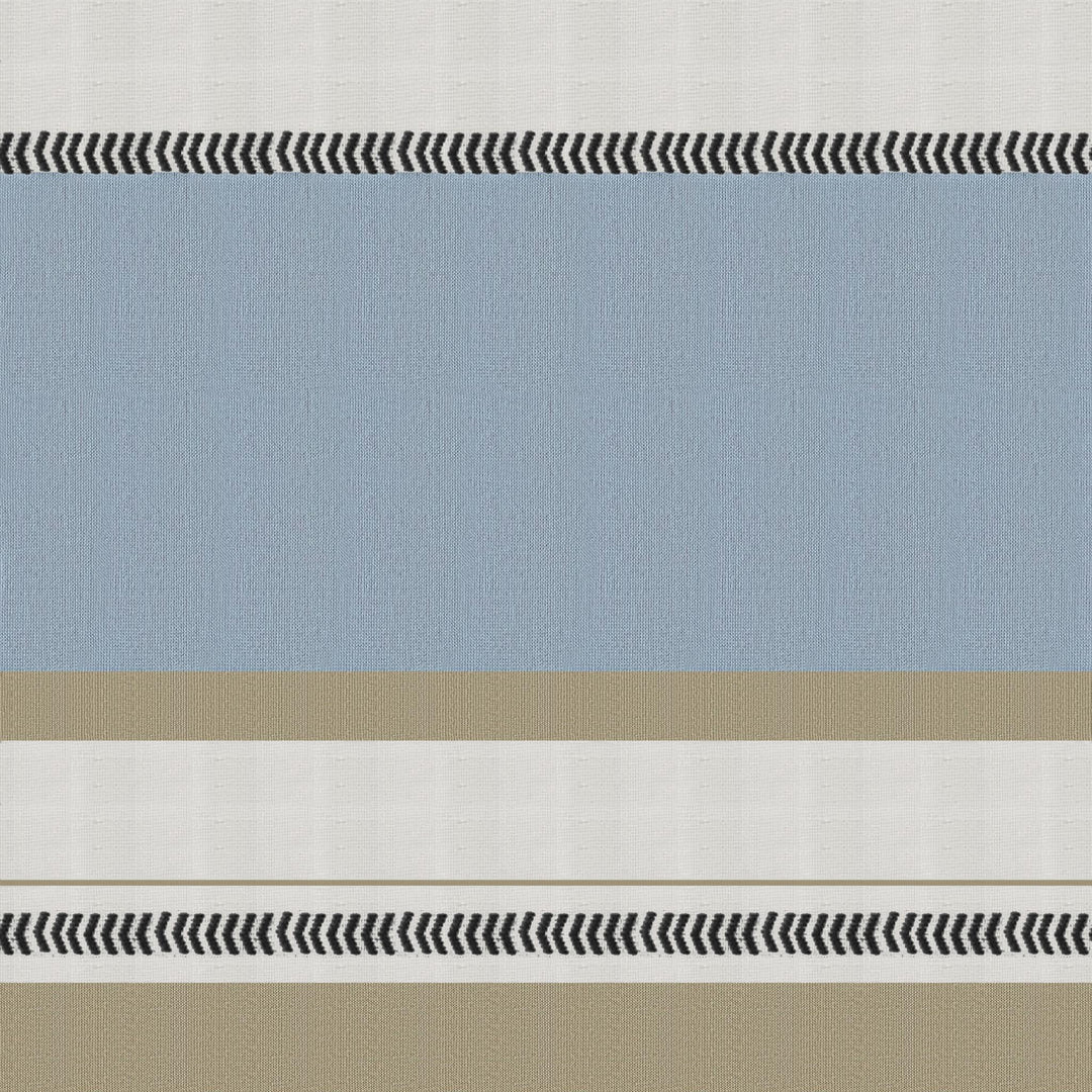 Variegated Block Stripe IndoorOutdoor Pillow No Insert-20"X20"