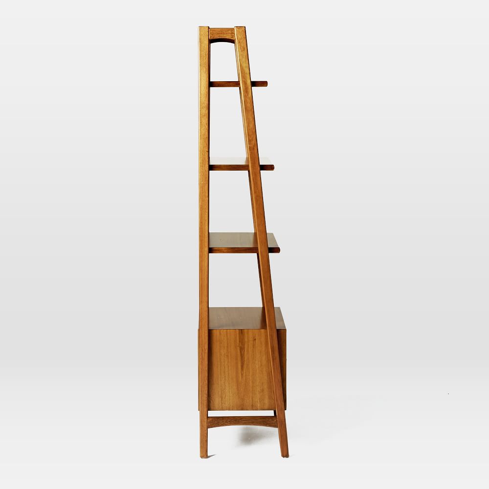 Mid Century Bookshelf Drawer