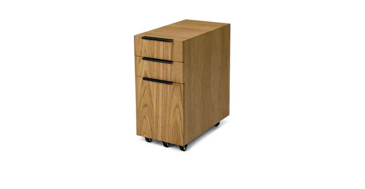 Madera Oak File Cabinet