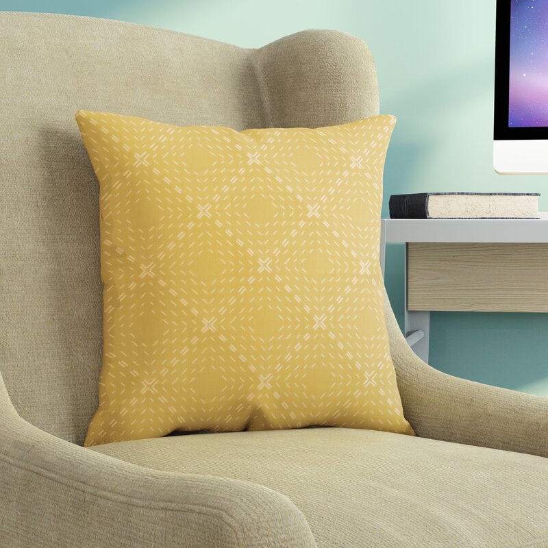 Abbie Square Pillow With Insert-15"x15"