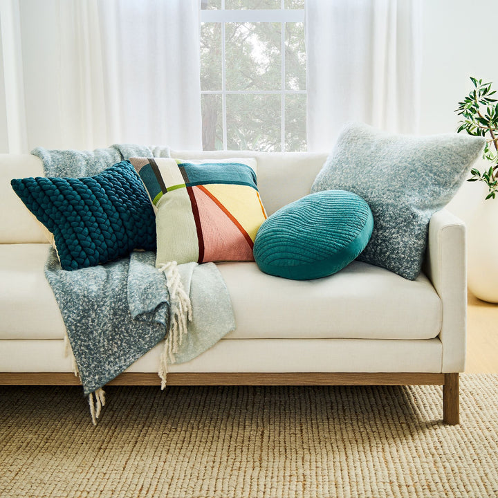 Braided Jersey Pillow Cover 20x20