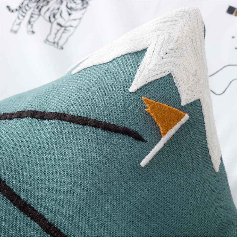 Basecamp Mountain Pillow With Inserts-22"x14"