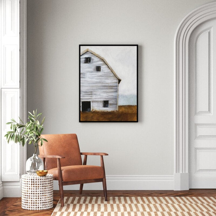 Abandoned Barn I Painting on Canvas