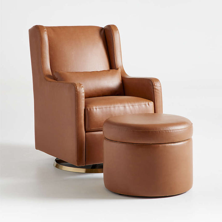 Wally Storage Nursery Ottoman