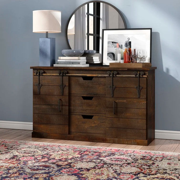 Adelina Wide 3 Drawer Sideboard