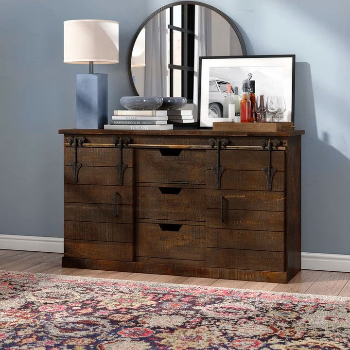 Adelina Wide 3 Drawer Sideboard