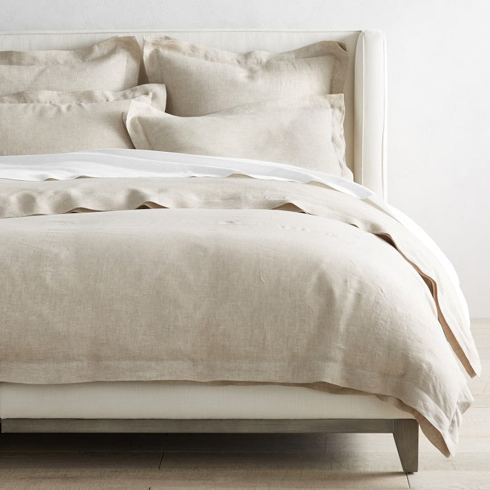 Chambers Linen Duvet Cover-king