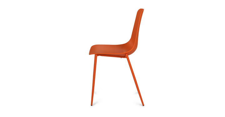 Svelti Begonia Orange Dining Chair