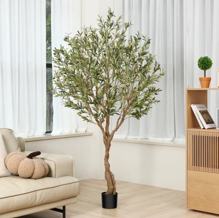 Adcock Faux Olive Tree in Pot