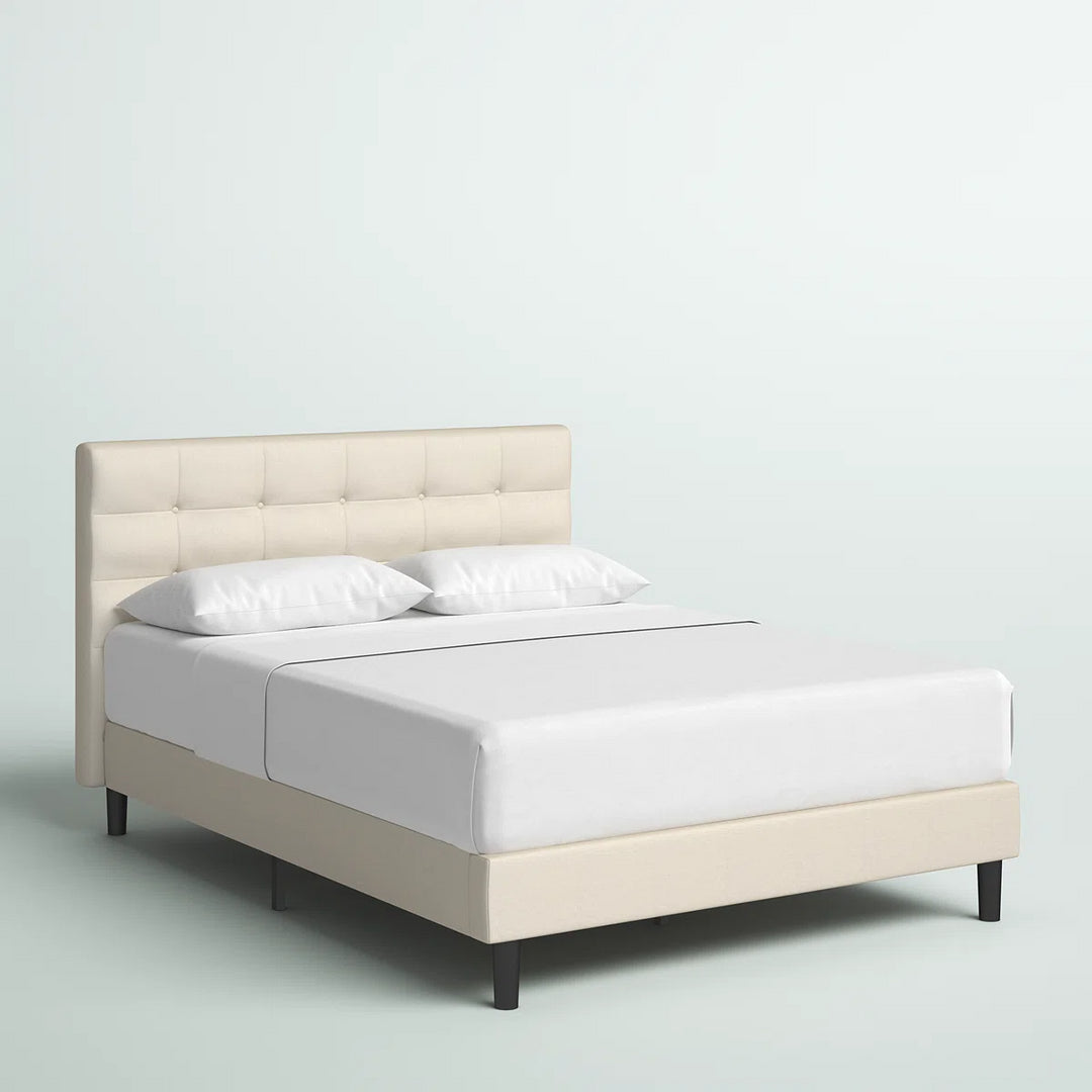 Leonard Upholstered Platform Bed Queen