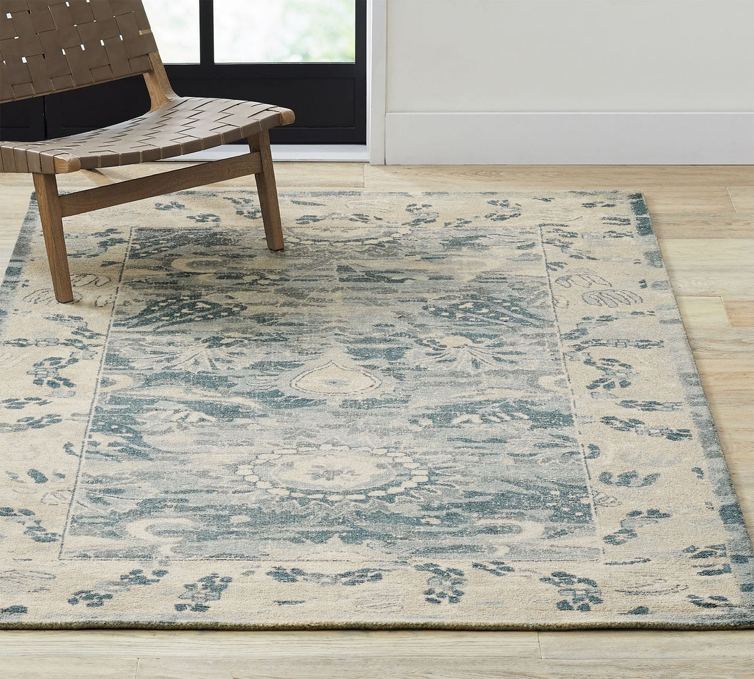 Jema Hand Tufted Printed Wool Rug