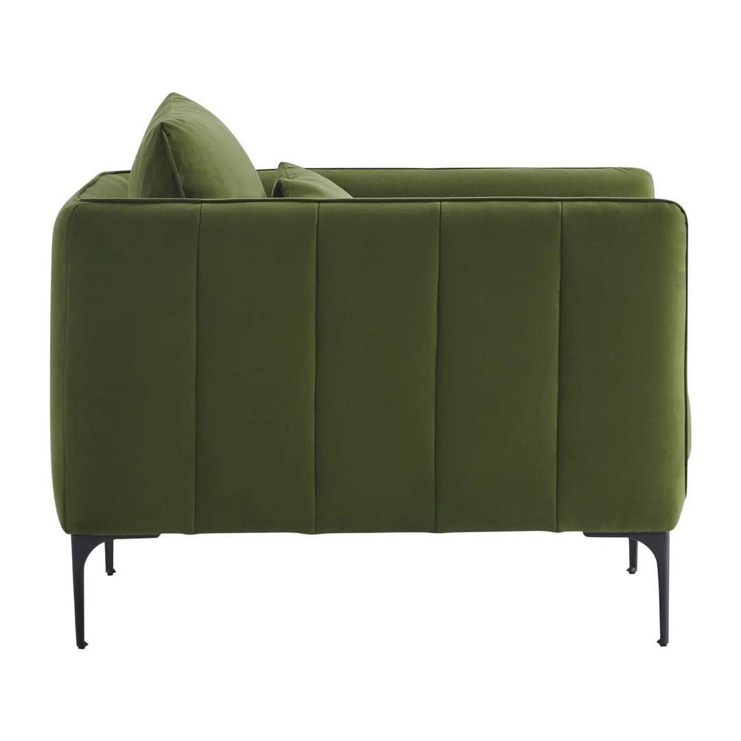 Ceazia Upholstered Wide Armchair