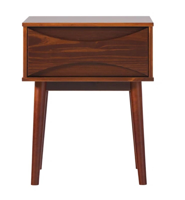 Amoakuh 1 Drawer Solid Wood Nightstand