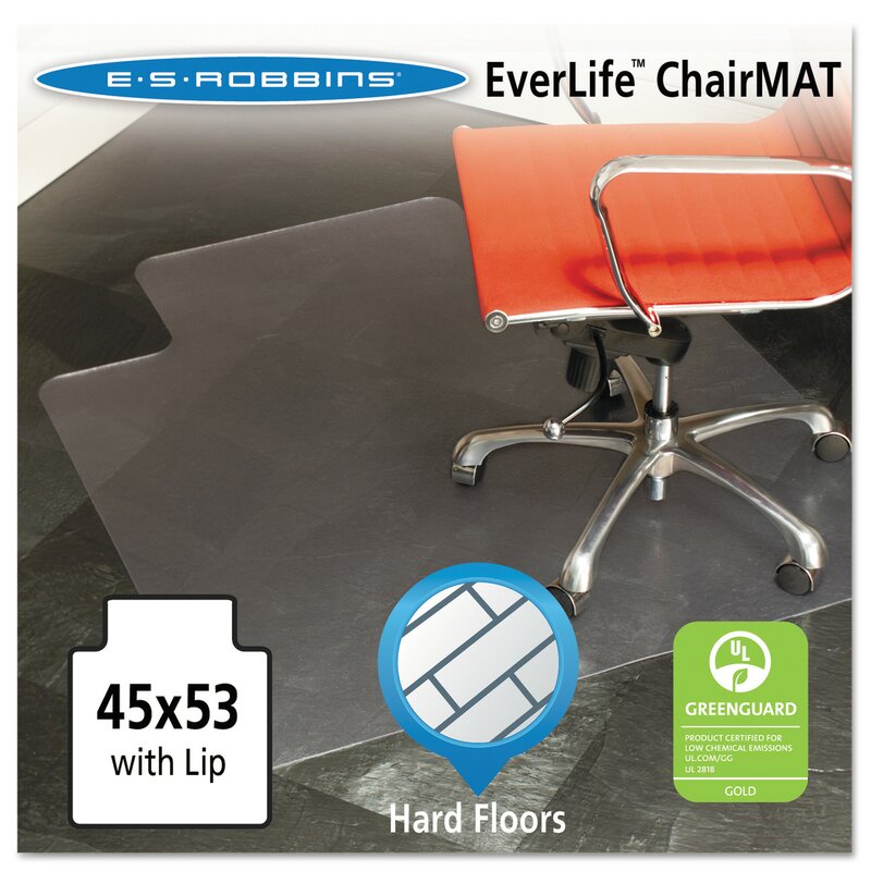 Anchormat Hard Floor Chair Mat-3'4"x4'3"
