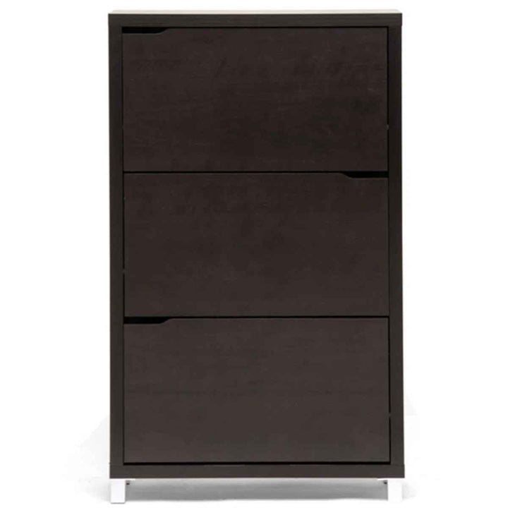 Simms 18 Pair Shoe Storage Cabinet