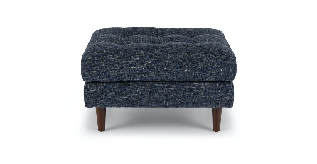 Sven Neptune Blue Ottoman