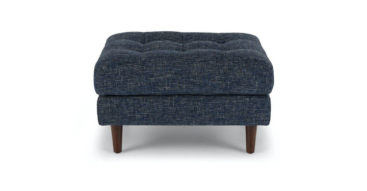 Sven Neptune Blue Ottoman