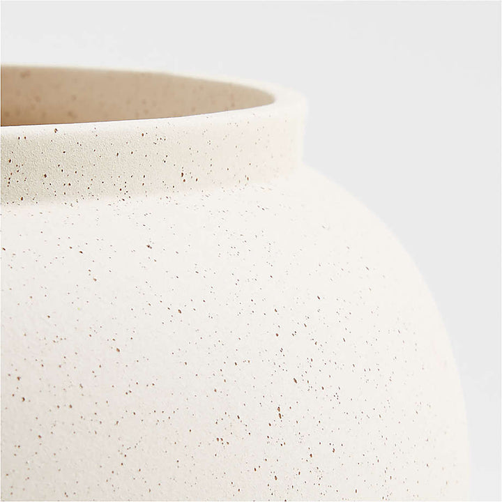 Jimena Natural Ceramic Centerpiece Bowl