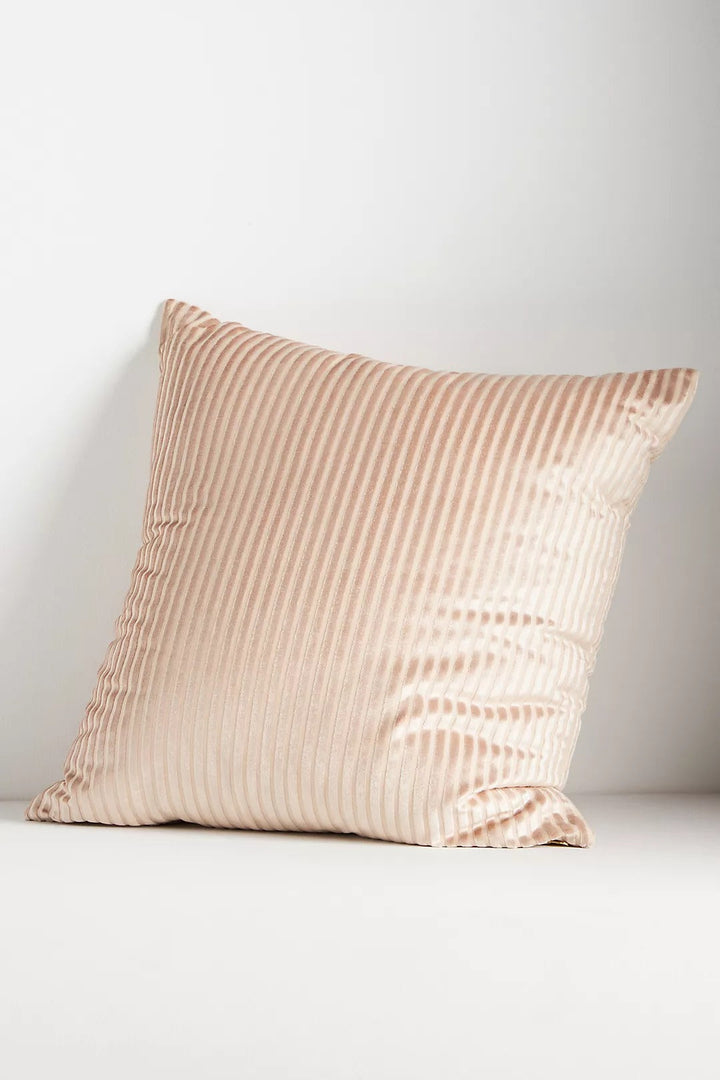 Fiora Ribbed Velvet Pillow 22x22