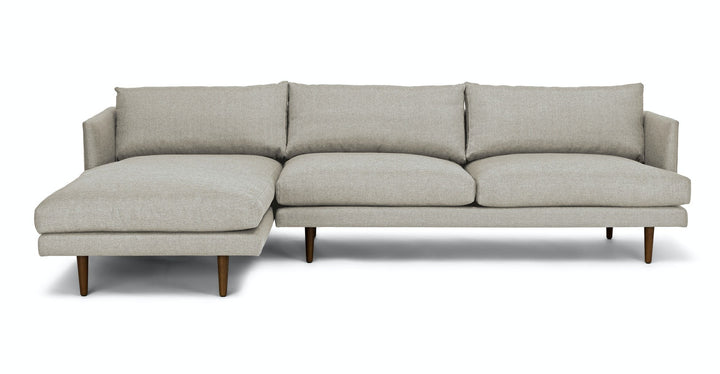 Burrard Seasalt Gray Left Sectional Sofa