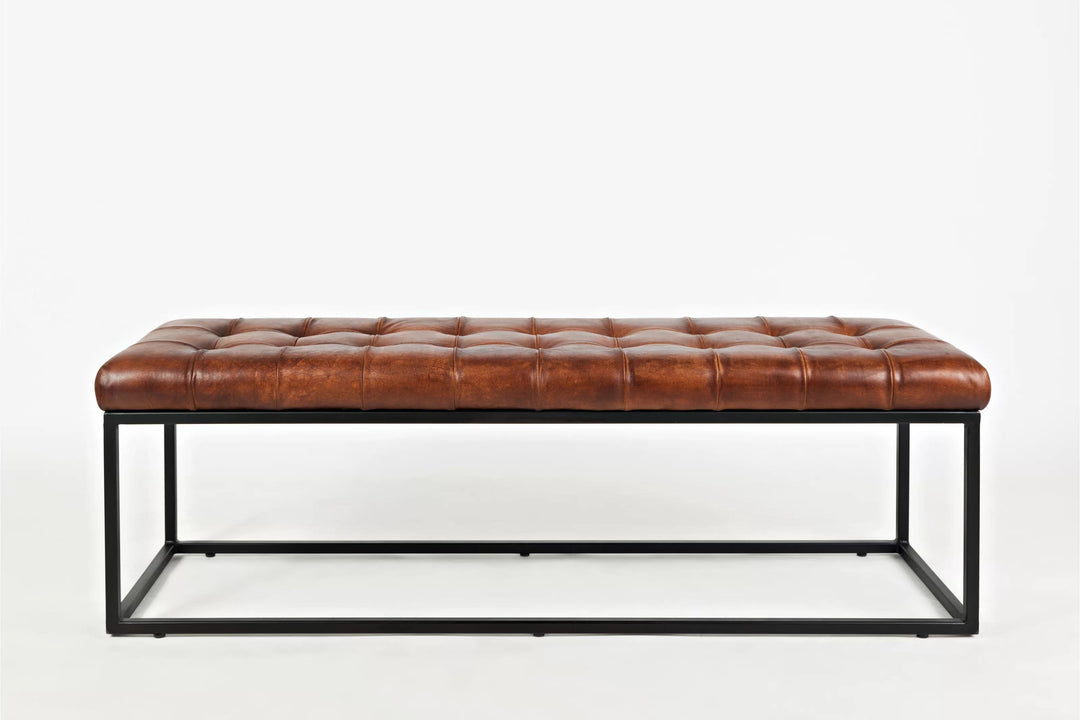 Pearson Genuine Leather Bench