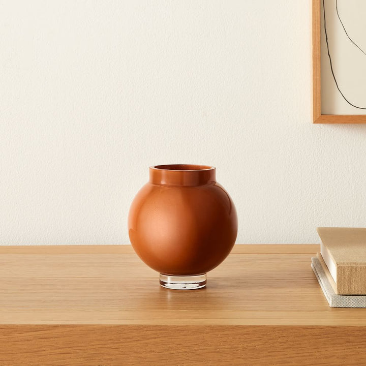 Mari Vase-Rust-Small