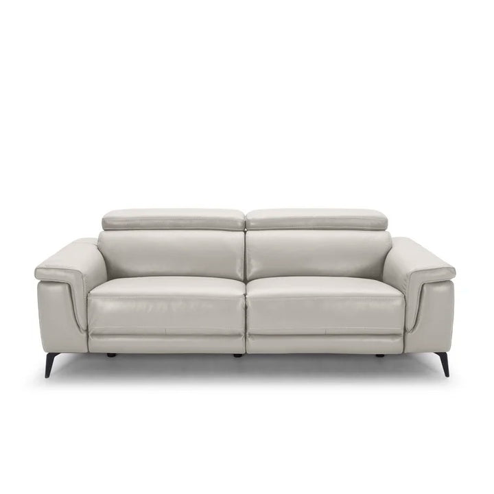 Philippa 84'' Genuine Leather Pillow Top Arm Reclining Sofa