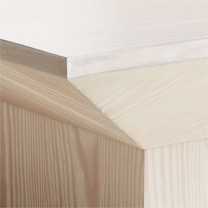 Icon Square Pine Wood Coffee Table