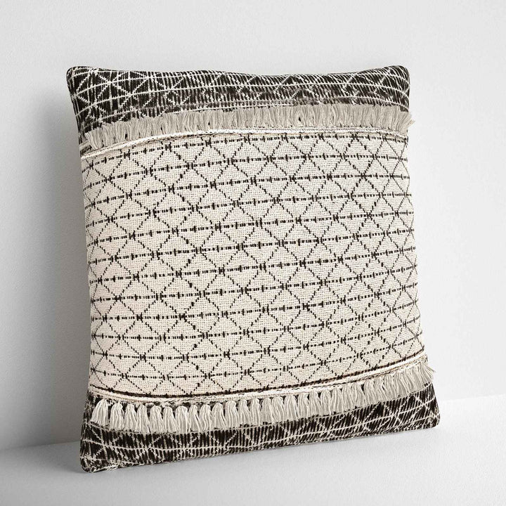 Sandra Cotton Throw Pillow Cover without Insert-18"x18"