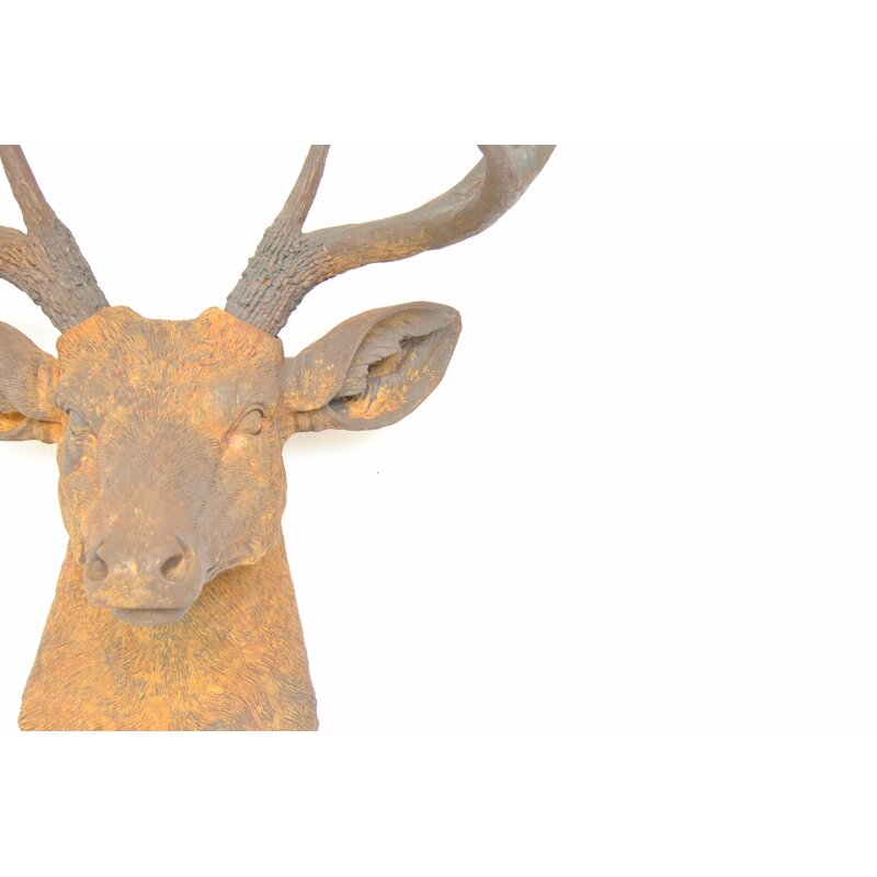 Faux Taxidermy 8 Point Deer Head Wall Decor