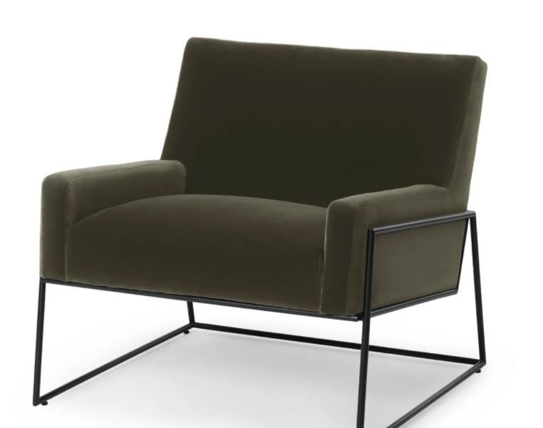 Regis Juniper Green Lounge Chair