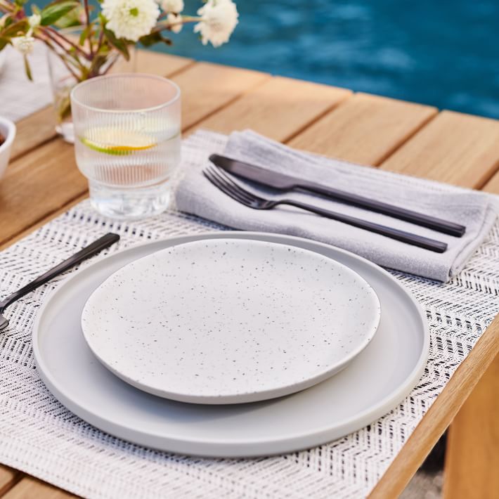 Fluted Acrylic DOF Drinkning Glasses Set of 4