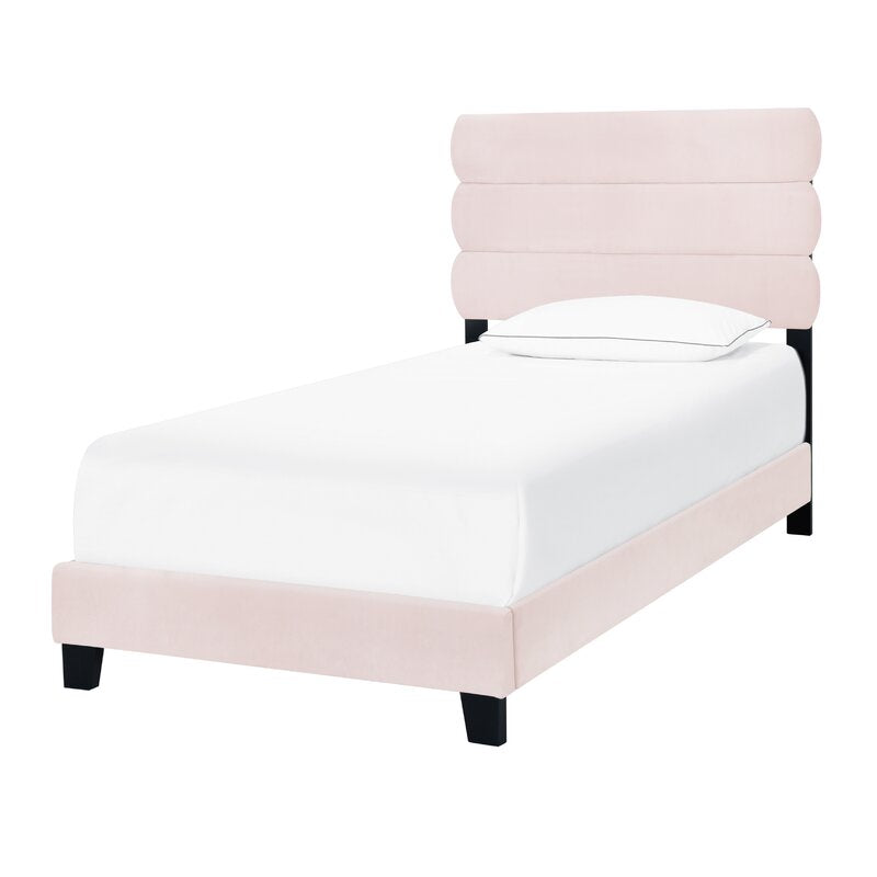 Ronald Upholstered Low Profile Standard Bed-Twin