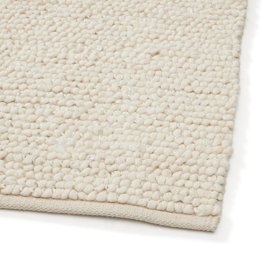 Mini Pebble Wool Jute Rug-8'x10'