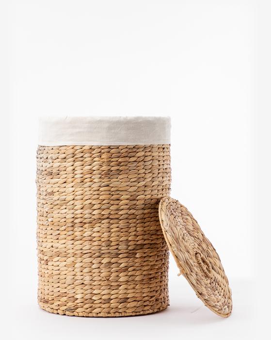 Round Water Hyacinth Basket