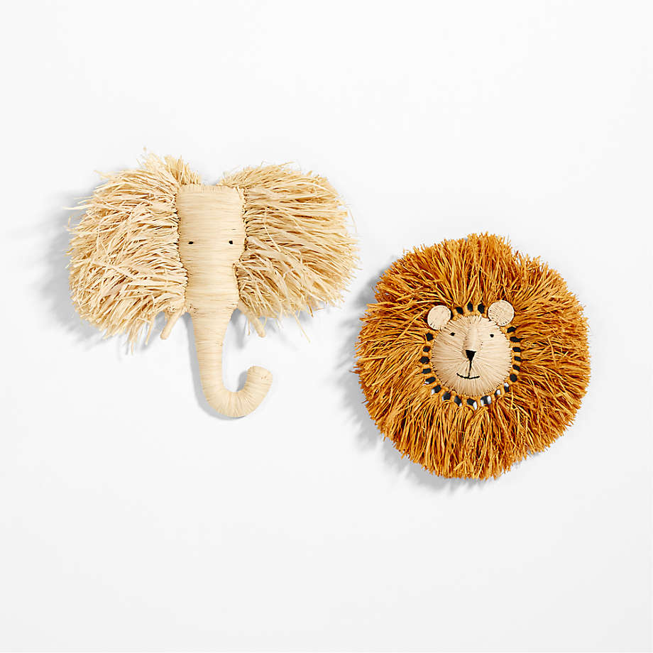 All Across Africa Elephant Head Wall Decor