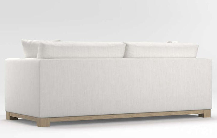 Gather Wood Base Bench sofa