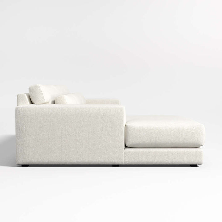 Retreat 2 Piece Left Arm Chaise Right Arm Sectional Sofa