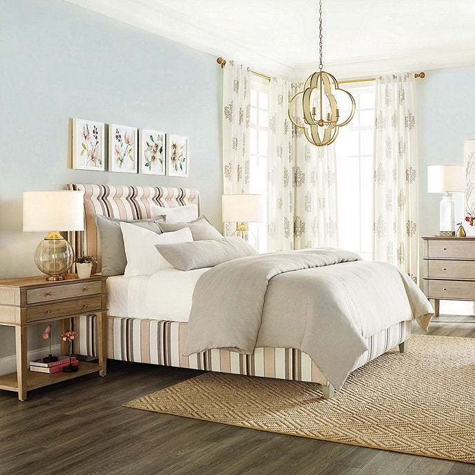 Soft Mauve Floral Art Print II With Frame