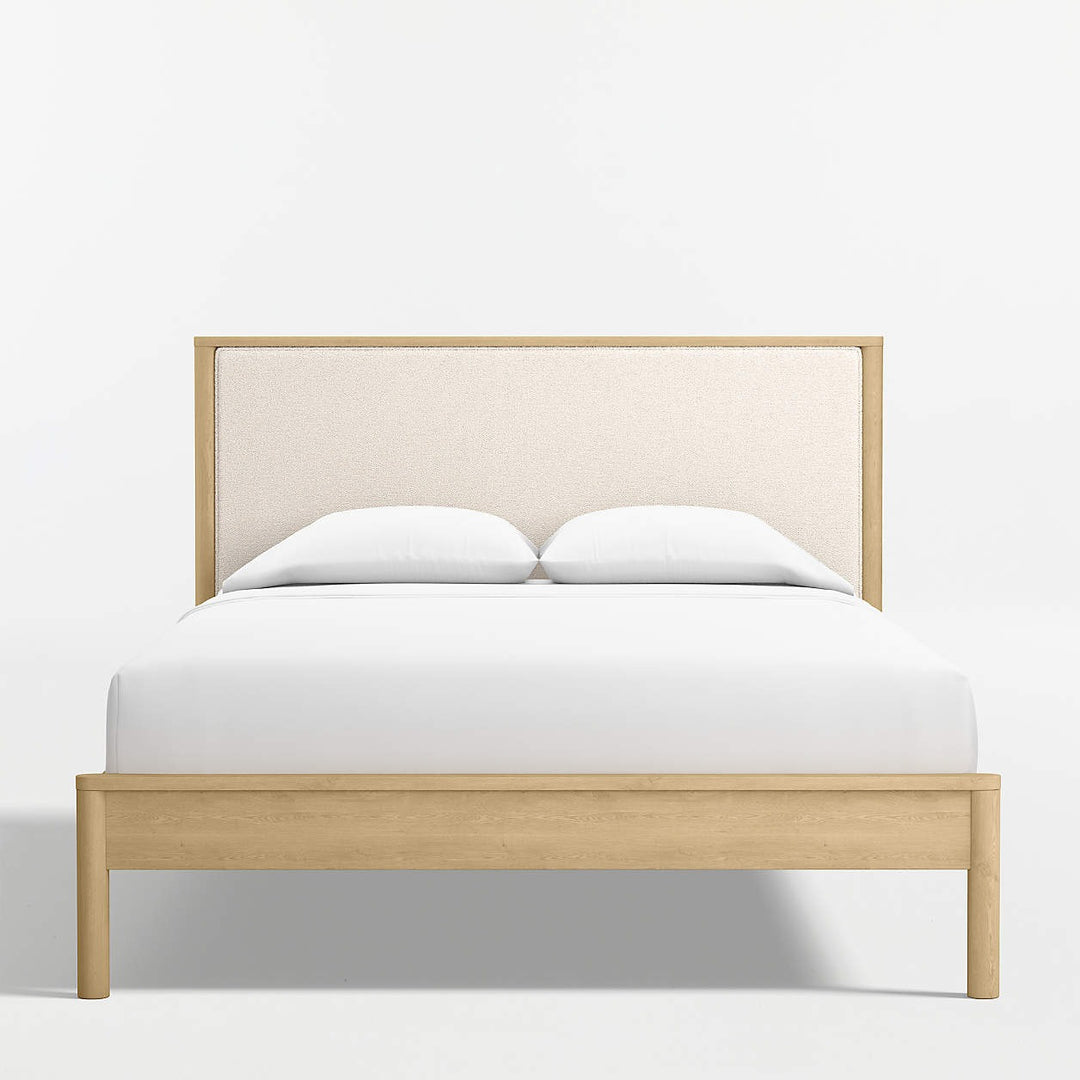 Redondo Natural Wood and Upholstered Kids Full Bed