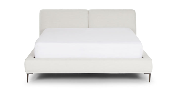 Abisko Quartz White Bed King