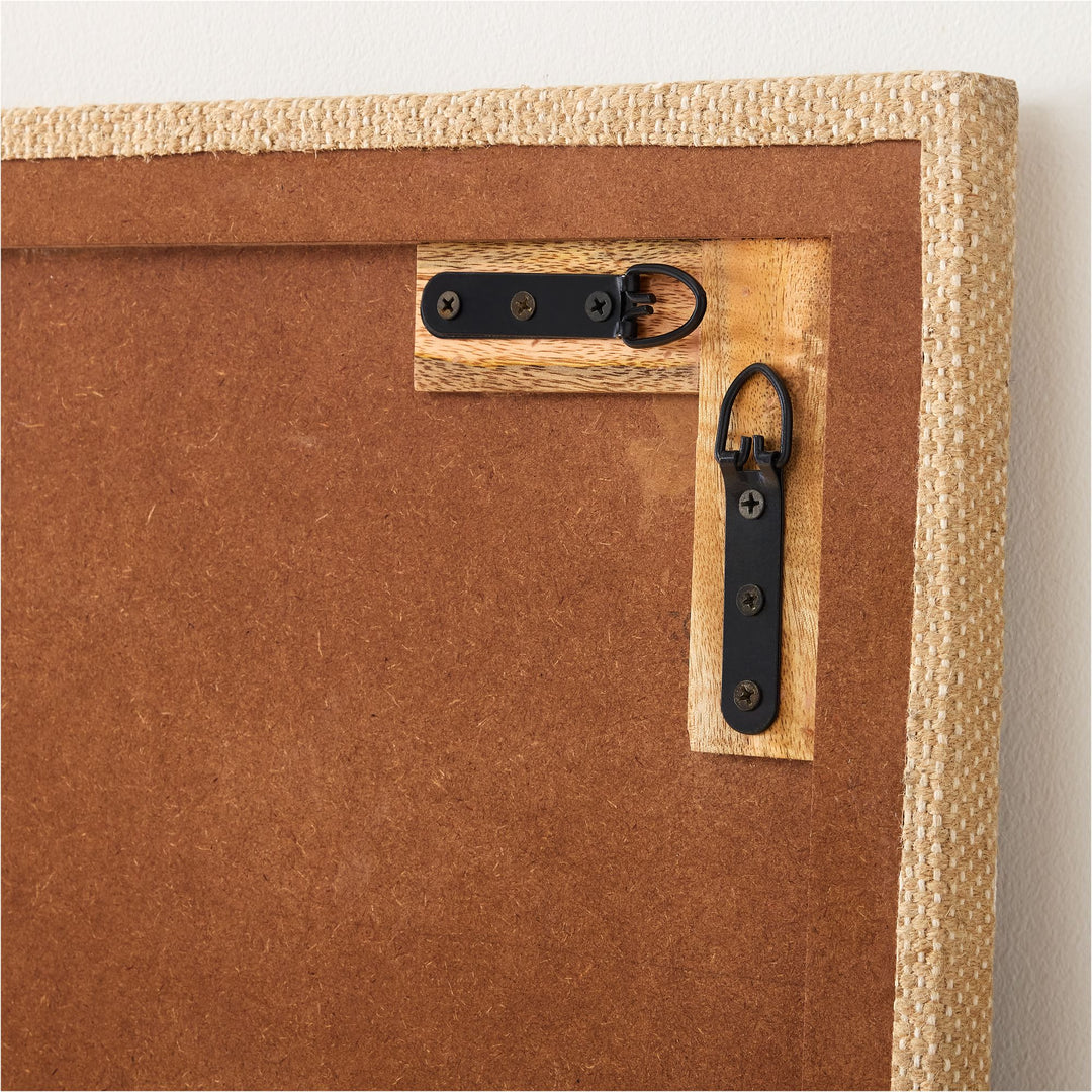 Terra Natural Fiber Mosaic Dimensional Wall Art