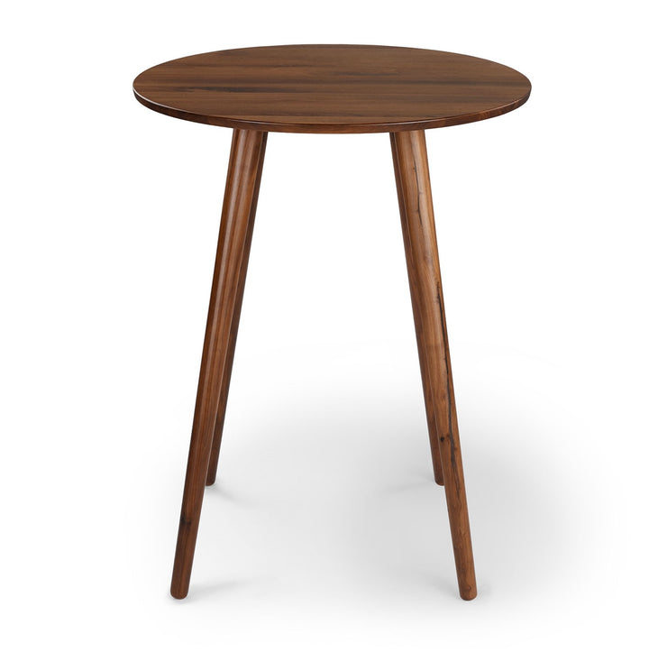 Seno Walnut Round Bar Table