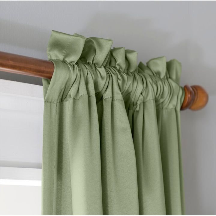 Wayfair Basics Solid Room Darkening Thermal Rod Pocket Single Curtain Panel-95"
