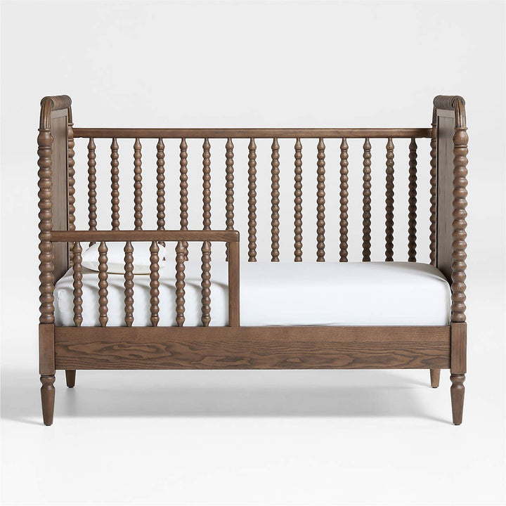 Jenny Lind Heirloom Deep Brown Wood Convertible Baby Crib