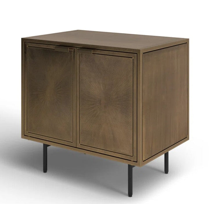 Melissa Metal Accent Cabinet